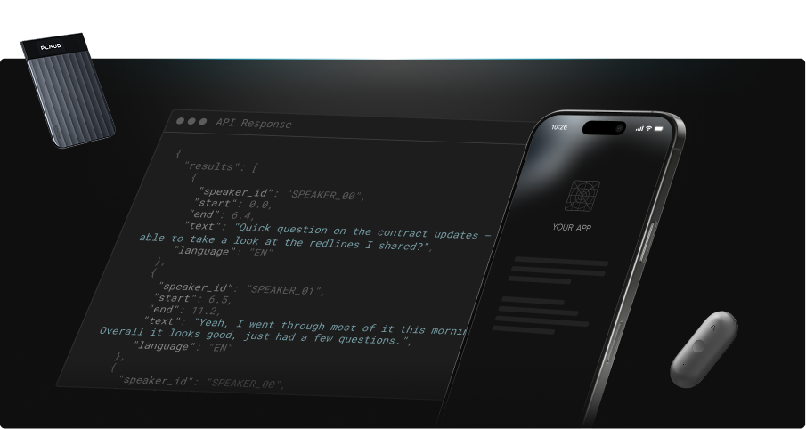 Plaud devices and API Response